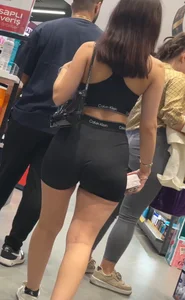 SEE THROUGH THICK ASS IN SHORTS