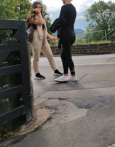 College girl and friend