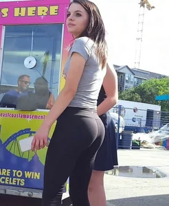 candid carnival leggings tight butt