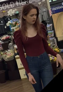 brunette jeans