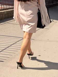 Large collection of candid girls' legs and feet in public places