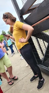 Big tit milf and nerdy mom