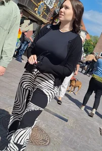 Brunette cutie with huge tits