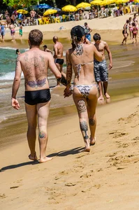 Beach and bikini girls