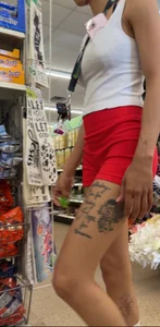 Slim girls in shorts