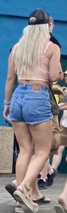 Assortment of ass in nice shorts