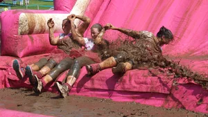 Bristol Pretty Muddy 5k race girls 2019