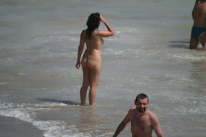 Continesti nude beach girls in Romania