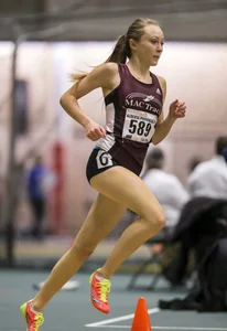 Canadian girls at an Alberta track and field tournament