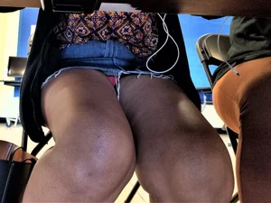 College girl from India upskirted showing her pink panties