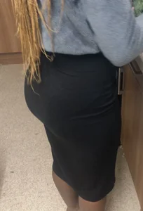Ass in a skirt