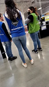 Tight ass in tight jeans