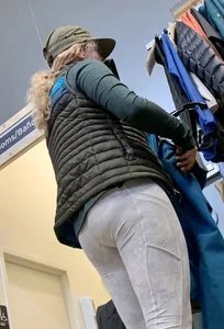 White Leggings Shopping