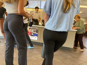 Two Cuties At Chick-Fil-A