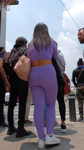 PAWG mexicana en Leggings