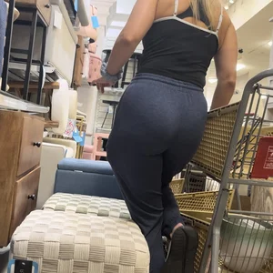 Two Cute Blondies In Sweatpants