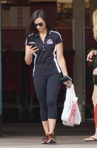Candid girls in leggings and tights