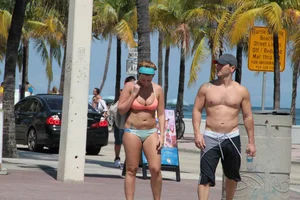 Deerfield Beach bikini girls