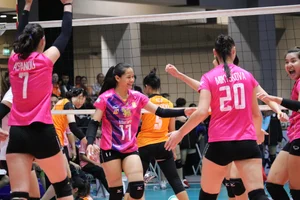Thai candid volleyball girls