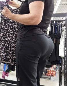 Latina GILF w/ Heart Shaped Ass Bending Over (Possible BBL, OC)