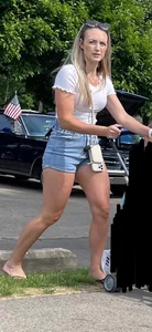Milf in shorts