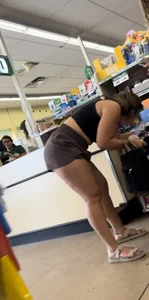 Very thick dollar store Milf