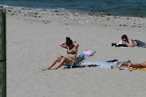 Florida beach and bikini girls