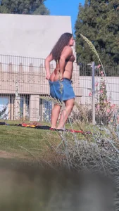 Suntanning 101 PAWG in Thong