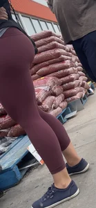 Sexy ball busting purple bubble butt