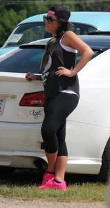 Candid girls in leggings and tights