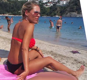 Milf in thong bikinis