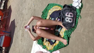 Brazillian beach creepshots, huge gallery of candid girls in swimsuits