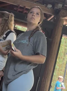 Cute PAWG at the ZOO W/VPL