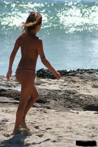 Bunch of sexy ladies on a nude beach