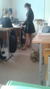 College candid teens