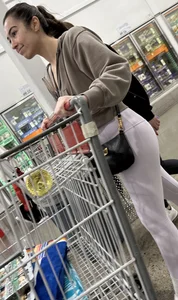 2 plump tight ass college girls in white legging VTL