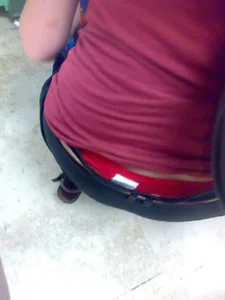 Huge collection of whale tails, ass cracks and panty peeks in public