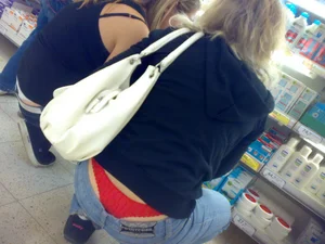 Huge collection of whale tails, ass cracks and panty peeks in public