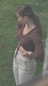 Busty teen showing off her body part 2 (1/3)