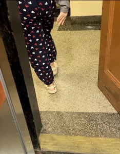 Mad Jiggly!! Big booty latina in Pj’s