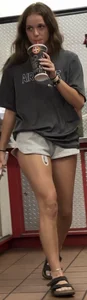 Cotton shorts horz getting foot longs