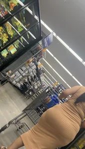 Fat Ass Latina in Tight Beige Dress VPL