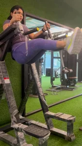 THICC Girl In Leggings Working Out