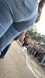 Mardi Gras college girl ass oc