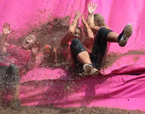 Bristol Pretty Muddy 5k race girls 2019