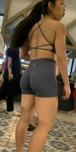 Asian and a fine ass Latina in bikini