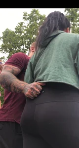 BIG Black Lululemon Butt