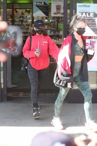 Vanessa Hudgens with GG Magree seen outside Earthbar in West Hollywood