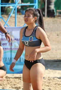 Thai candid volleyball girls