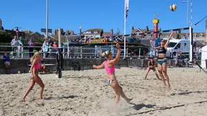 Weymouth beach volleyball girls 2018